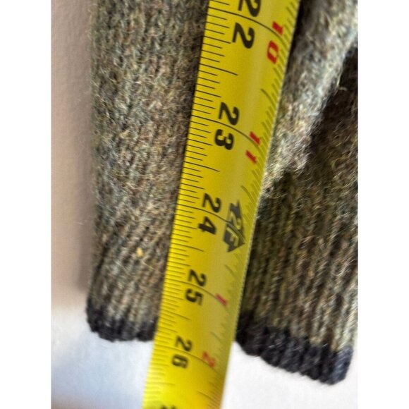 Columbia Men’s Wool Mockneck 1/4 Zip Elastic Cuffed Pullover Sweater Gray Sz XL - Picture 8 of 11